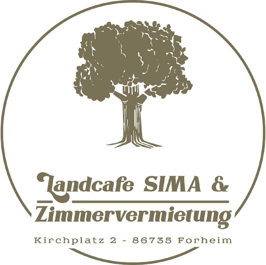 Landcafe Sima & Zimmervermietung Forheim Luaran gambar